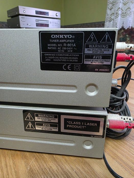 Miniwieża ONKYO R-801A + C-701A Świeradów-Zdrój • OLX.pl