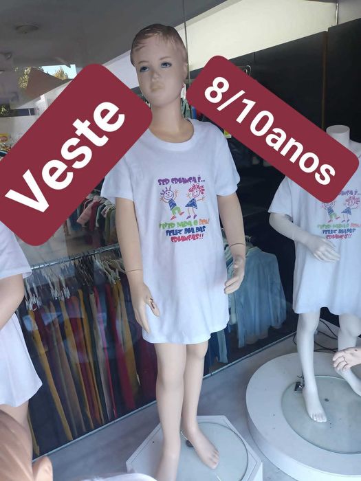 Manequins de criança e bustos