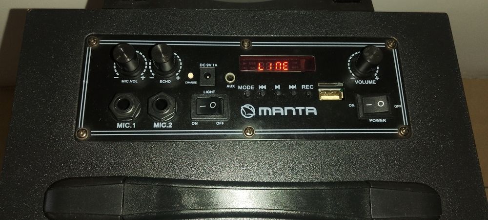 Kolumna  głośnik  przenośny Bluetooth  Manta.