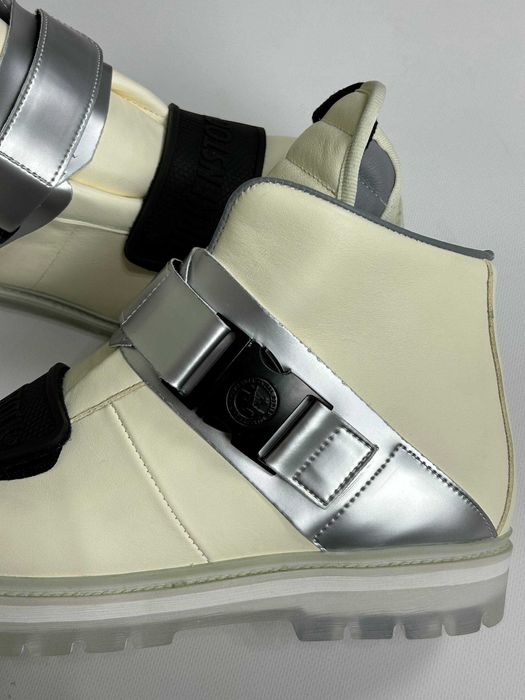 Кеди RICK OWENS & BIRKENSTOCK boots worldwide shipping білі кеды белые