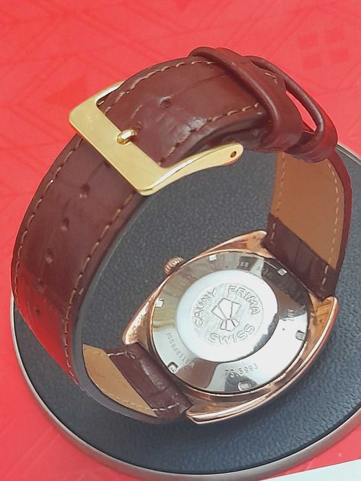 Relógio Vintage CAUNY 25 Rubis Automatic