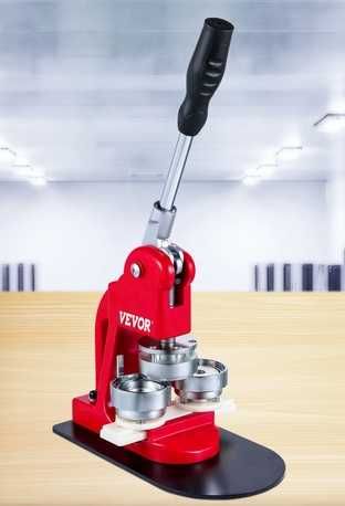 Máquina para fazer crachás com 100 conjuntos