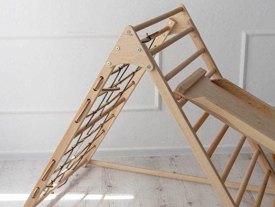 Спортивний комплекс Шведська стінка Тренажер для дітей Лазанка 3 в 1