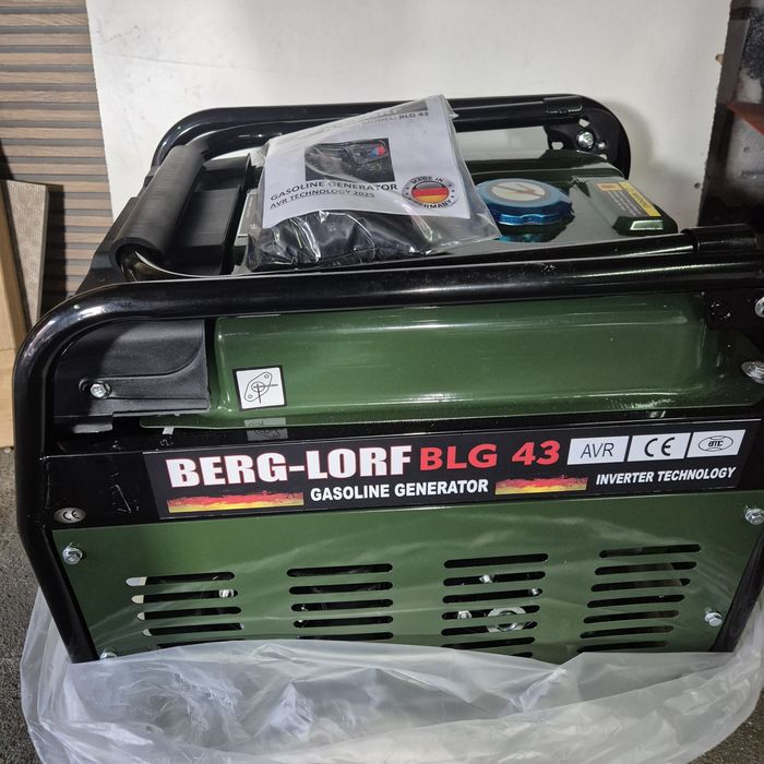 Nowy Agregat Berg-Lorf BLG 43 | Rozruch z kluczyka | AVR | 230V i 400V