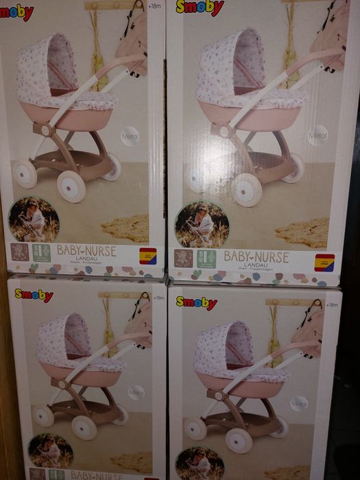 Коляска з люлькою для ляльки Smoby 254118
В наявності