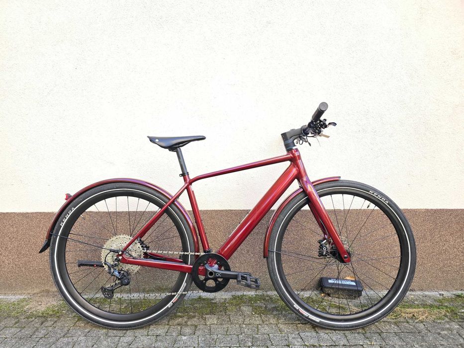 FV23% Rower elektryczny Orbea Vibe H10 2022 / rozm. M / Deore XT 12s / Lekki - 17kg / SUPER STAN / Brooks / Mahle X35