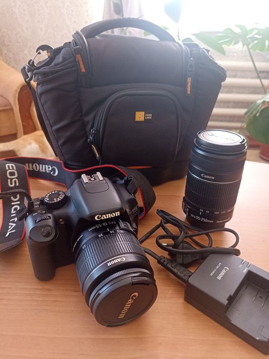 Canon EOS 550d + EFS 55-250mm