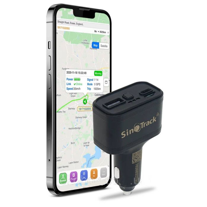 GPS-трекер у прикурювач SinoTrack Зарядний в автомобіль