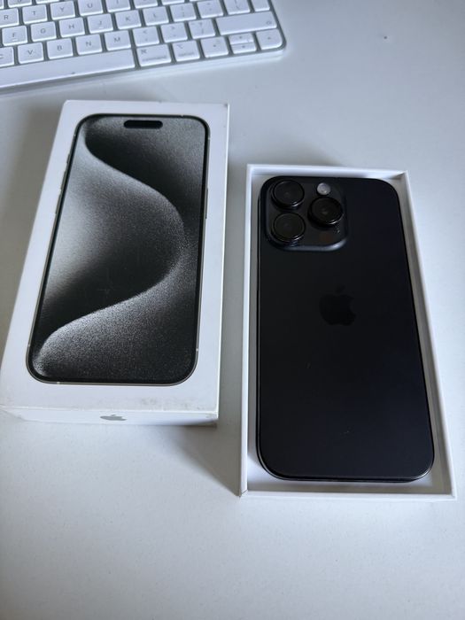 @ # Bateria 100% iPhone 15 Pro 256gb Black Titanium Idealny