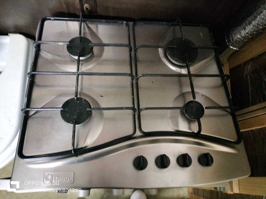 placa de cozinha a gás.