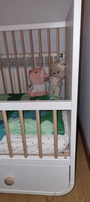 MYLLRA Berço 

Berço c/gv, branco, 60x120 cm