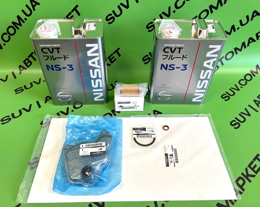 Комплект заміна масла варіатор NS-3 Nissan Rogue 8 літрів / KLE5300004