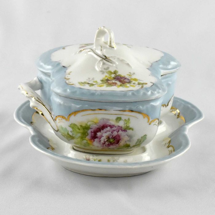 Terrine / Mustard Pot / Creamer / Soup Cup, Vista Alegre, 19th/20th Century64584877667458121