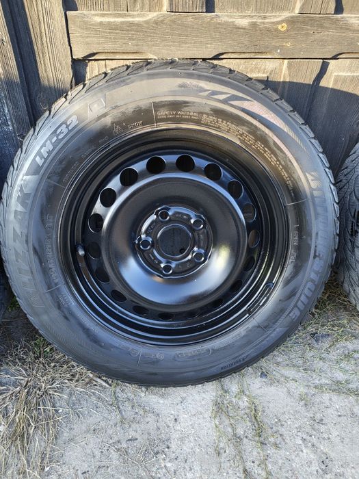 Koła stalowe R15 5x112 VAG (Golf, Caddy, Octavia) + Bridgestone 195/65 R15