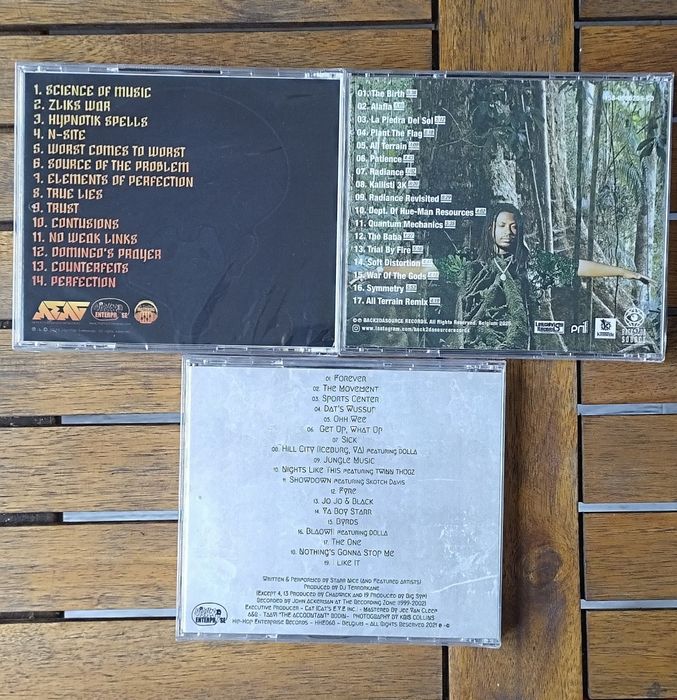 CD 3x Rap Hip-hop