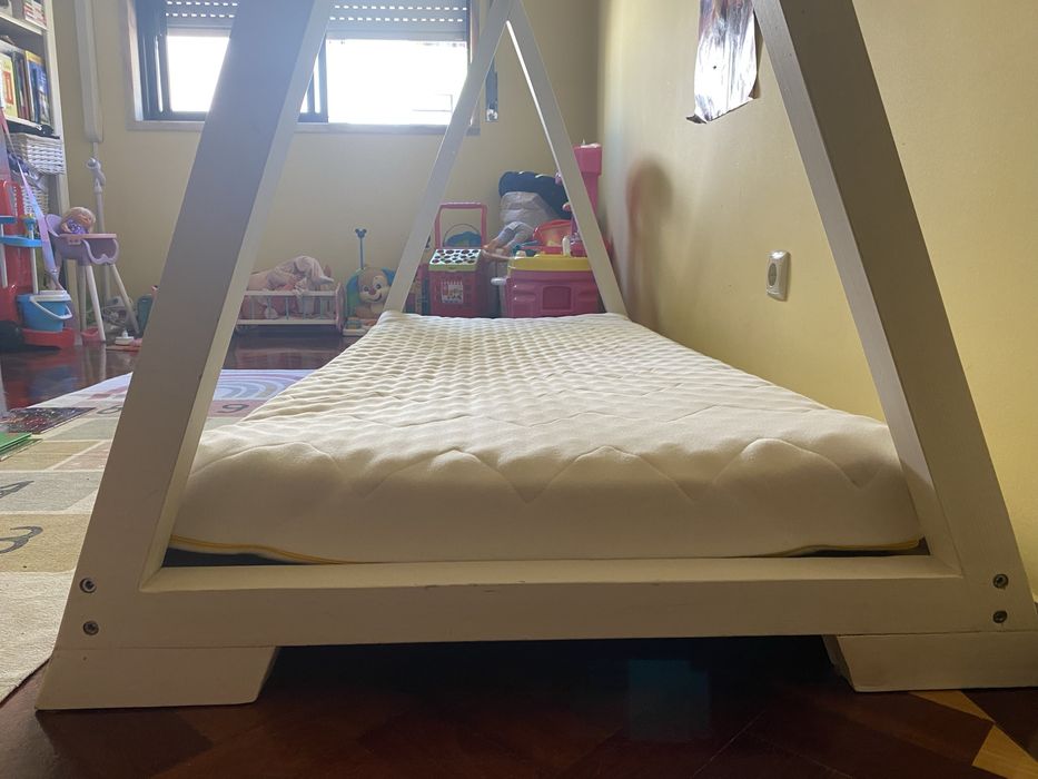 Cama teepee para crianças