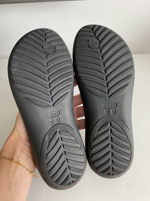 Japonki Crocs Serena Flip r. 38/39 W8 wyższa podeszwa