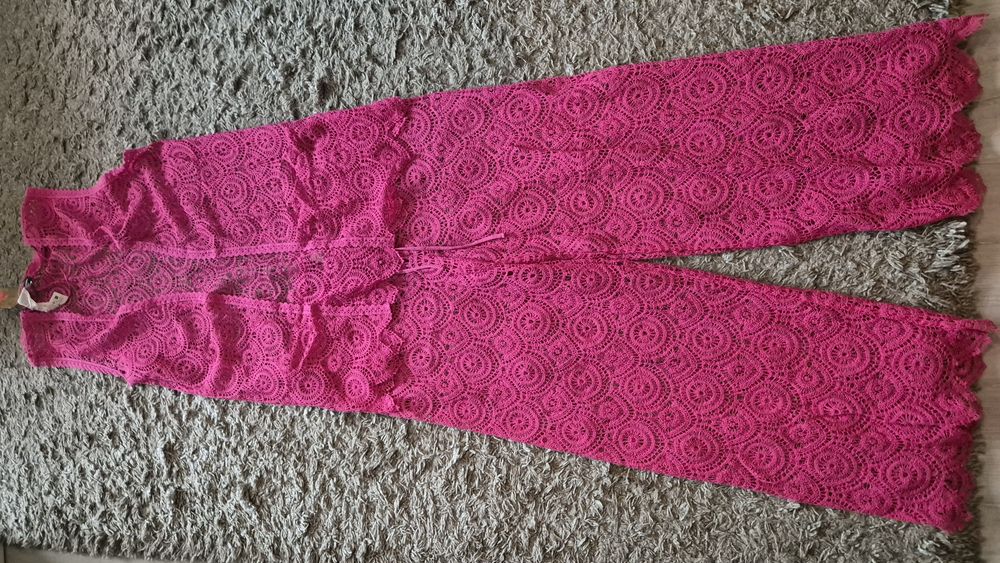 Plażowe spodnie i kardigan calzedonia rozm. L nowe z metkami