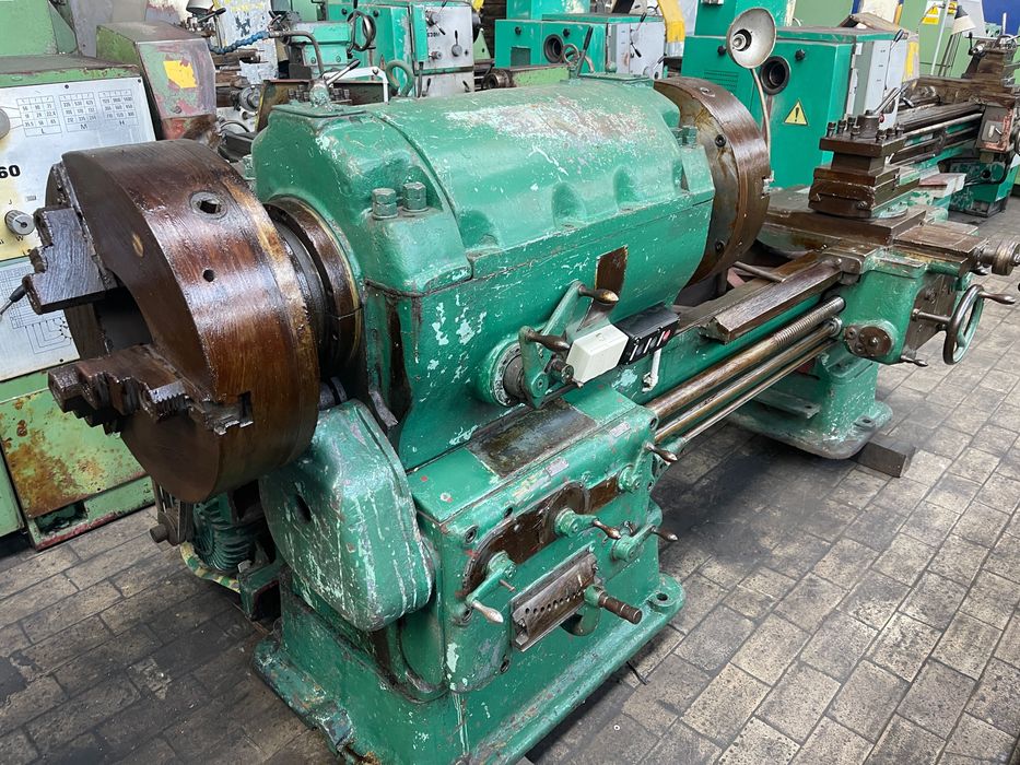 Tokarka do rur, Przelot wrzeciona 200 mm, Uchwyt tokarski fi 500 mm