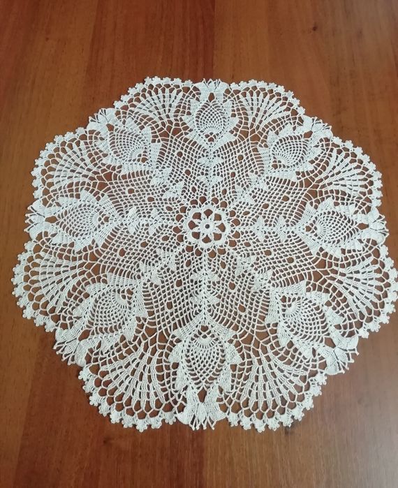 Салфетка вязаная крючком