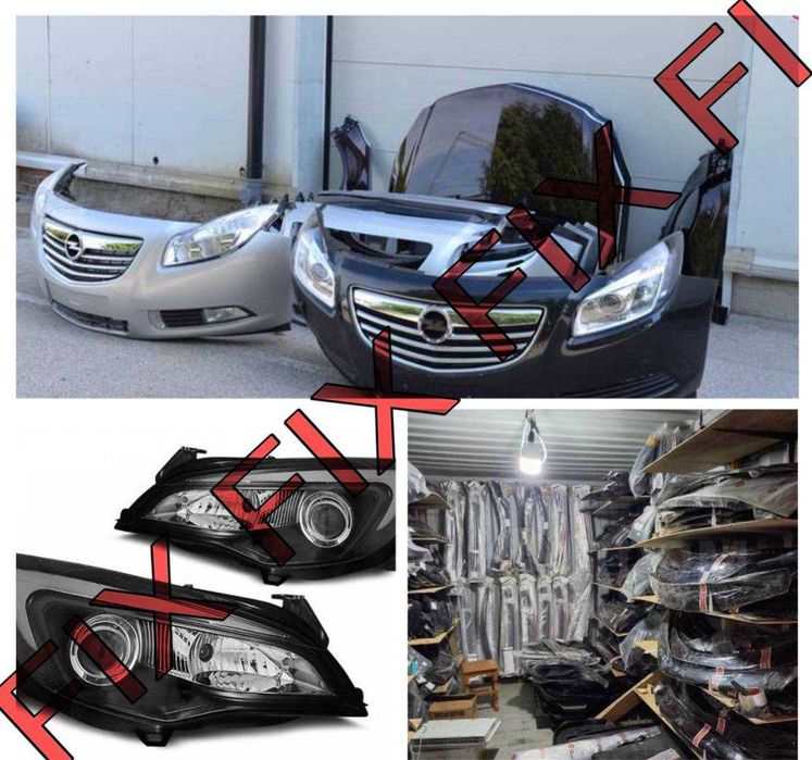Капот бампер фара крило радіатор решітка Opel MERIVA компл