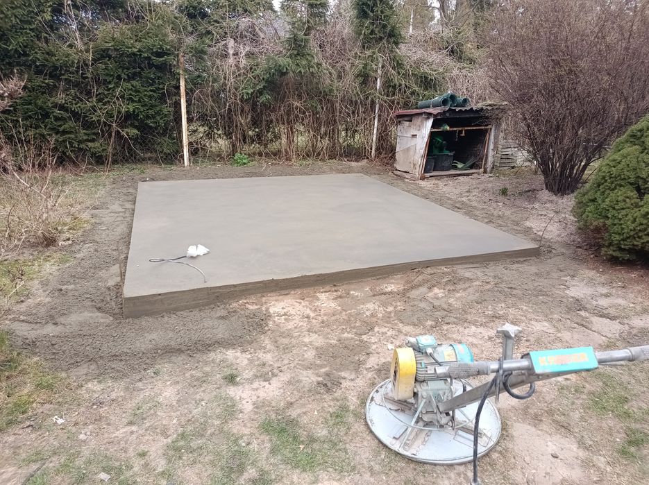 Wylewki / posadzki betonowe mixokret styrobeton