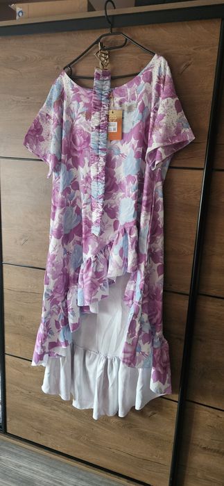 Asymetryczna sukienka Paparazzi Fashion.