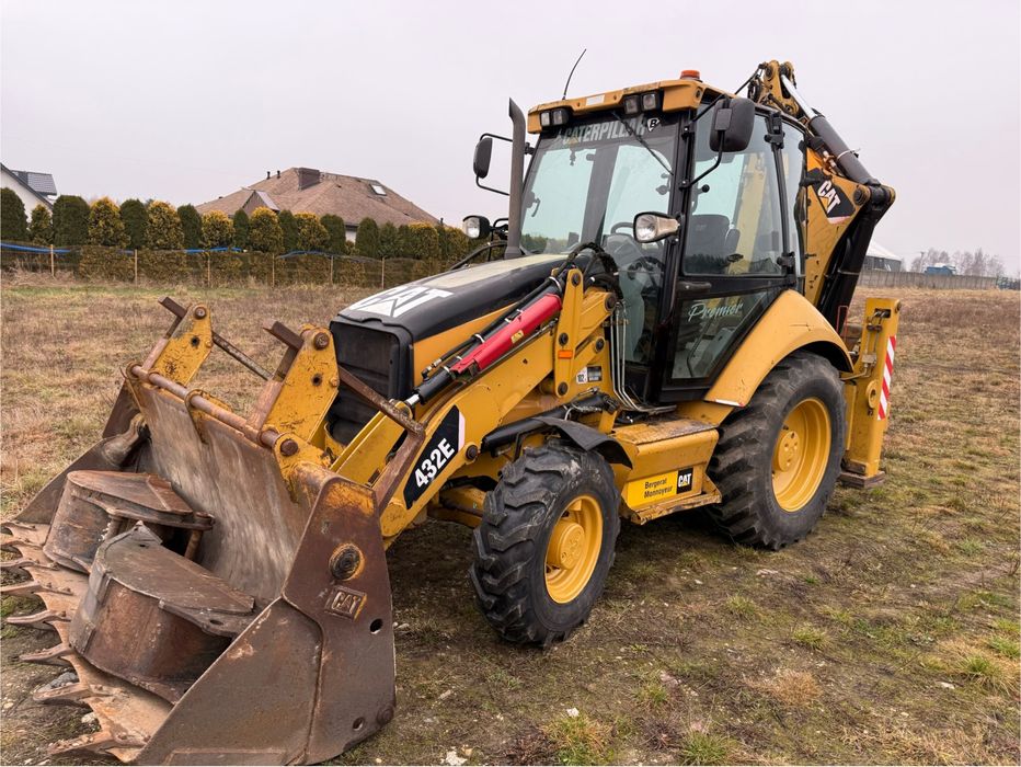 Cat 432E Premier Joystik 5biegow 3łyzki caterpillar koparko -ładowarka