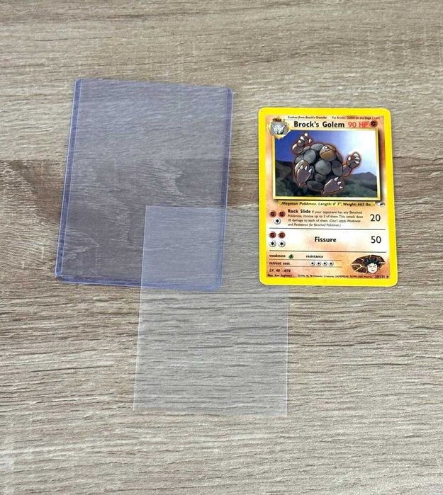 Brock's Golem 20/132 Gym Heroes Carta Pokémon Original TCG Wotc - ING