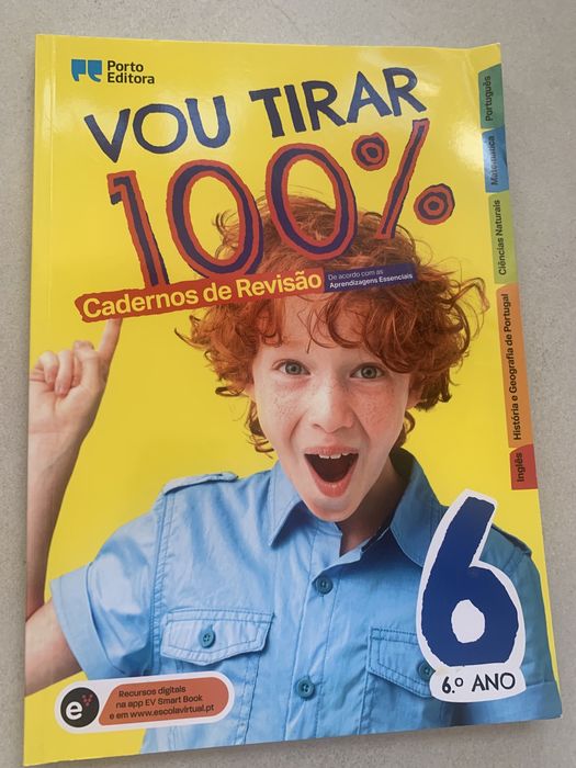 Vou tirar 100% Cadernos de Revisão 6 ano