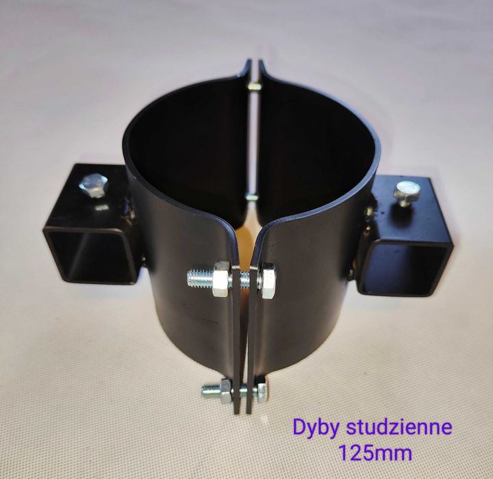 Dyby na rurę studzienną 110mm.Ściski studzienne 110mm.Dyby wiertnicze.