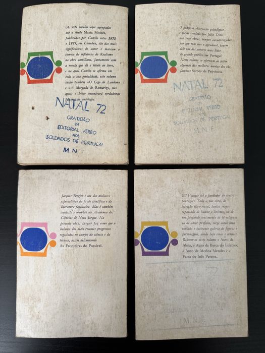 Lote de 4 Livros Clássicos - Biblioteca Básica Verbo