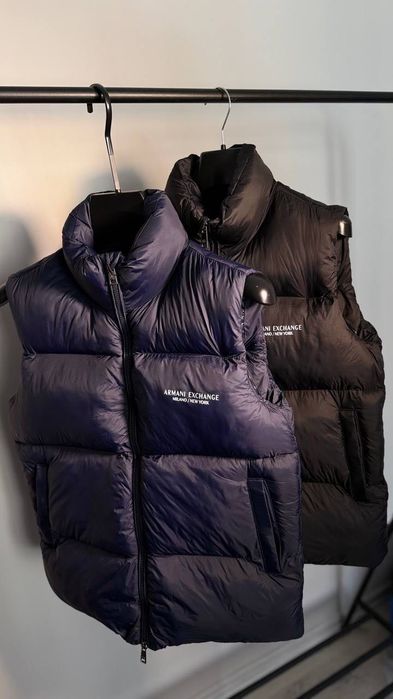 Безрукавка Armani Exchange Milano/New York Black