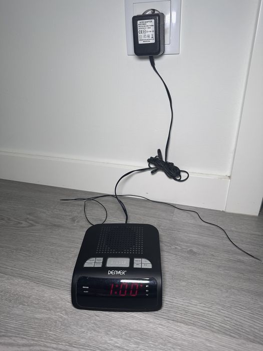 Radio despertador - como novo