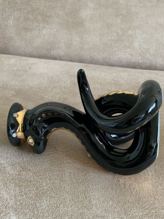 Свічники "Парочка змійок". Кераміка. LEFARD.