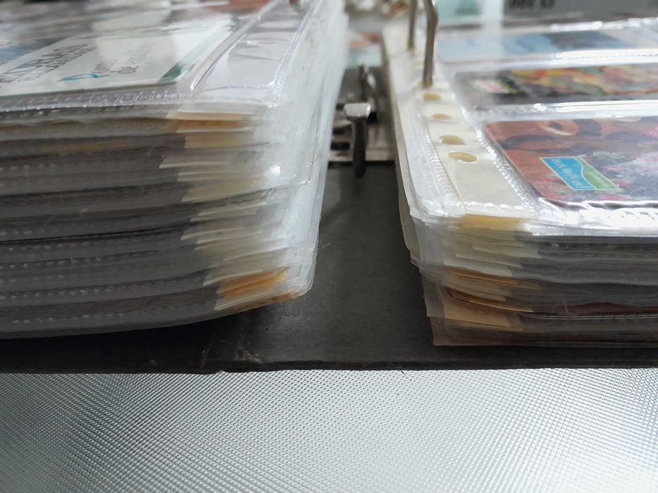 Coleção de 1300 calendários variada