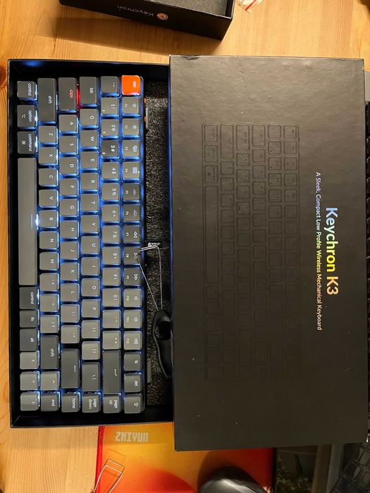 Klawiatura mechaniczna Keychron K3A3 - Brown Switch