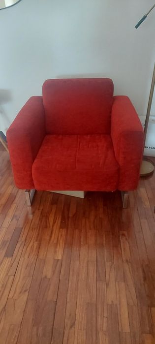 Cadeirão vermelho