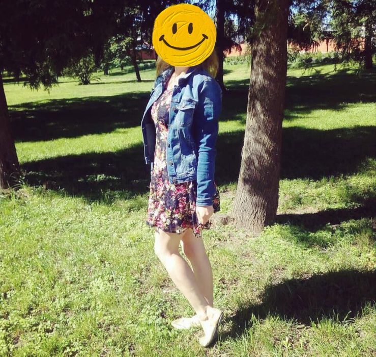 Джинсовка bershka джинсова