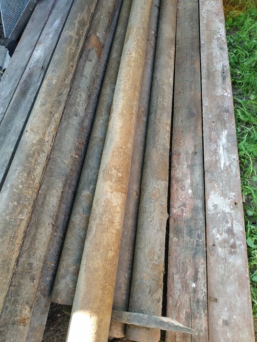 Труби металеві безшовні б/у 110 мм 113 мм товщина стінки 3 , 8 , 10 мм