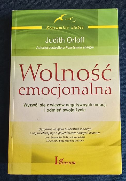 Psychologia. Wolność emocjonalna Orloff Judith Bestseller *PROMOCJA