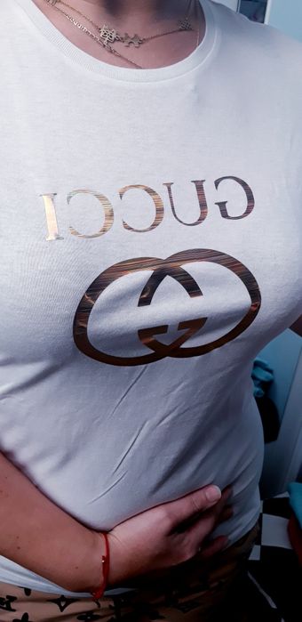 Bawelniana Bluzka gucci L