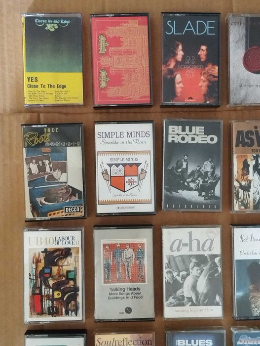 Várias Cassetes Antigas Internacionais #C01L03