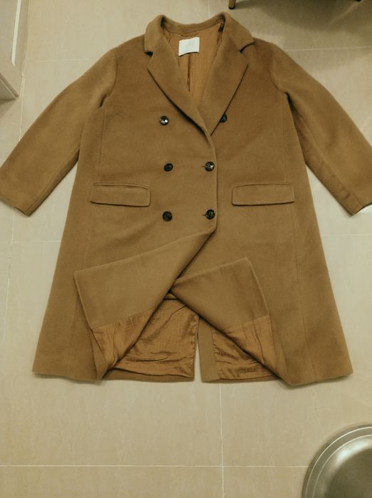 Пальто із альпаки і вовни Hugo boss