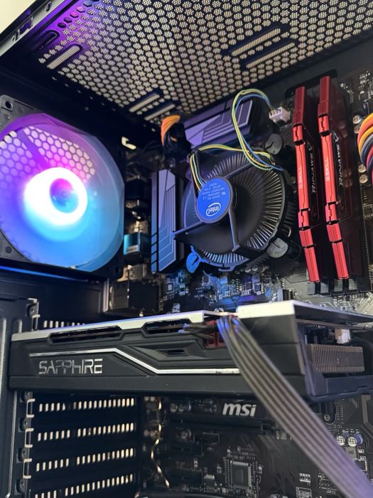 Komputer gamingowy i5, RX 580 8GB, 16GB RAM - zestaw
