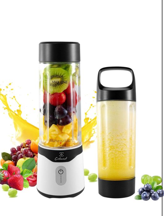 COKUNST Przenośny blender do smoothie i shake'ów, 500 ml