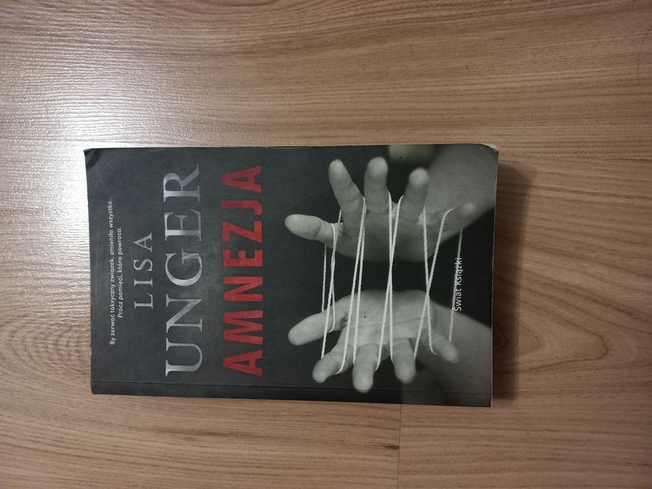 Lisa Inger"Amnezja" . Thriller psychologiczny