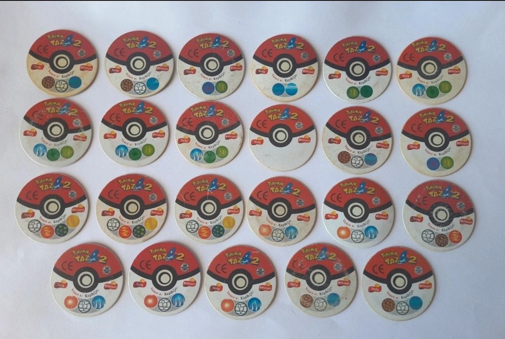 Tazos pokemon Holo 2