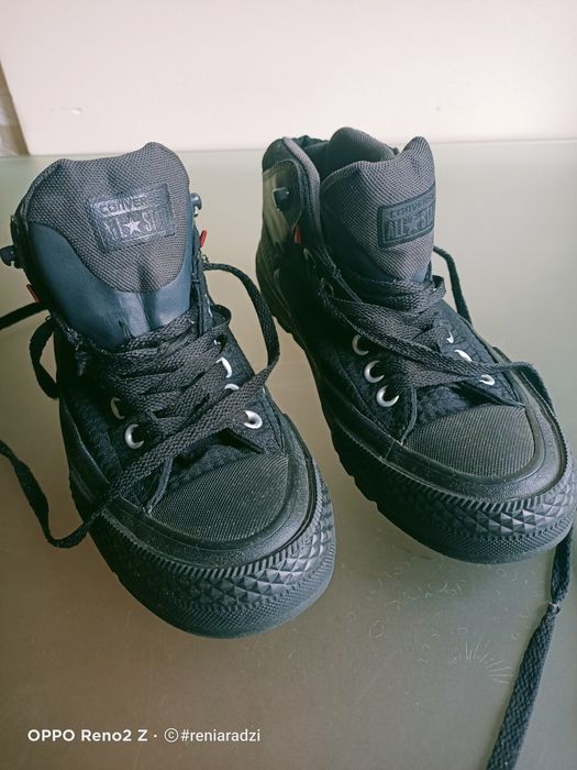 Buty Converse, r. 41, czarne, do kostki