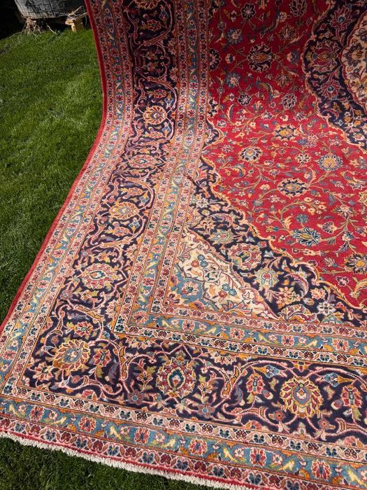 Nowy Dywan Vintage Kaszmirowy Perski Iran Keshan 400x290 NAJTANIEJ W PL